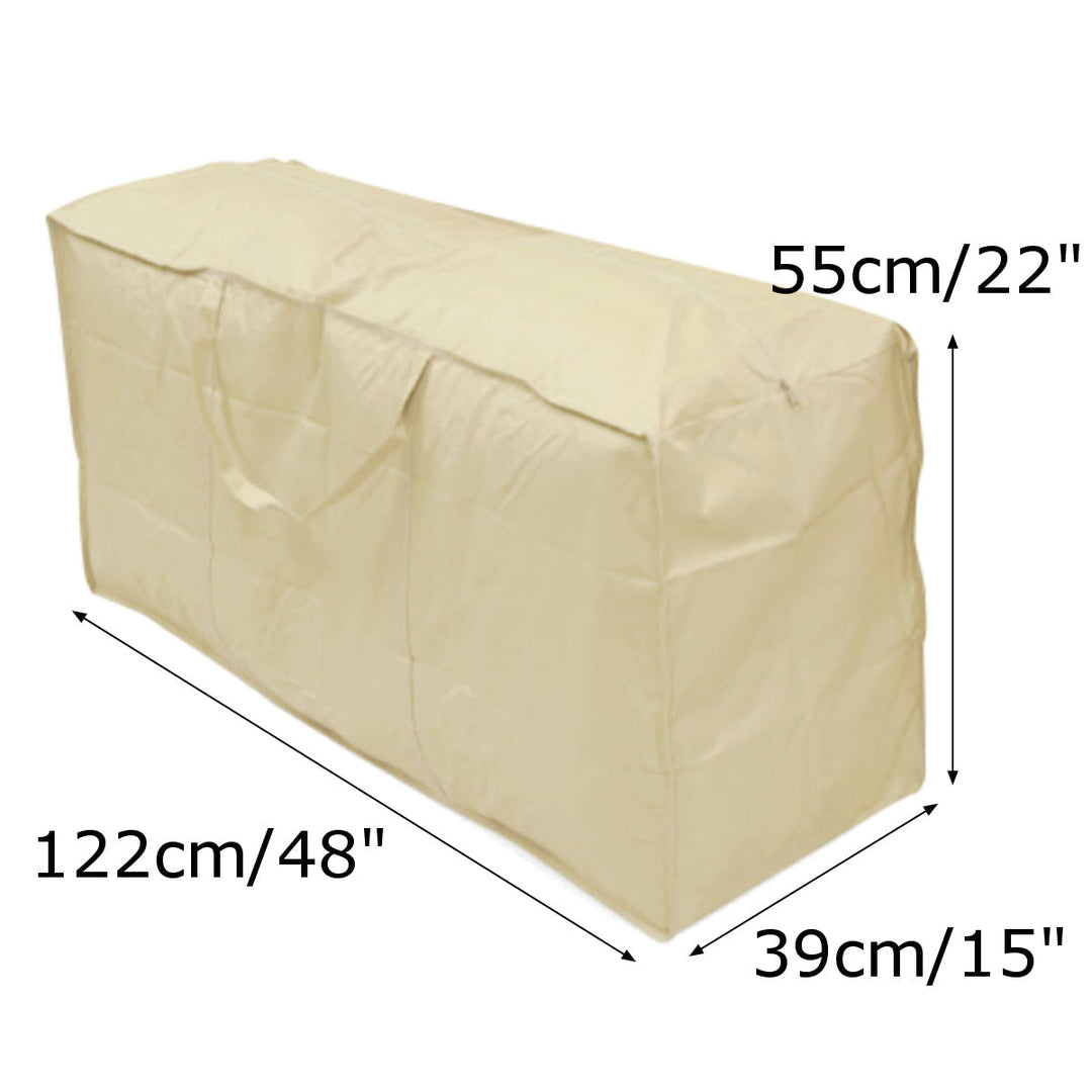 Outdoor Garden Patio Furniture Waterproof Cover Dust Rain Protector Cushion Storage Bag Case Image 7