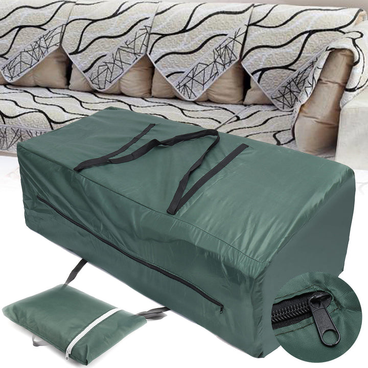 Outdoor Heavy Duty Garden Furniture Waterproof Cover Cushion Storage Bag Carry Pouch Image 3