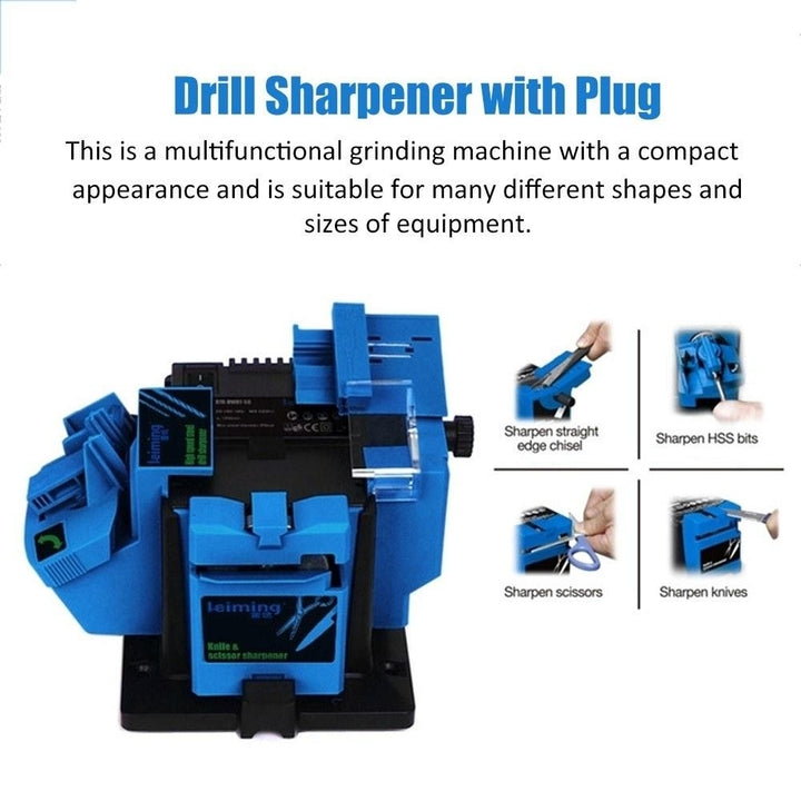 Multi-functional Universal Electric Sharpener Drill Sharpening Machine Household Industrial Grinding Tools Image 6