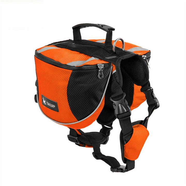 Outdoor Large Dog Bag Carrier Backpack Saddle Bags Camouflage Big Dog Travel Carriers for Hiking Image 2