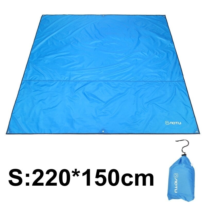 Outdoor Mat Lightweight Waterproof Oxford Cloth Multi-functional Sun Shelter Tarp Blanket Camping Picnic Hiking Barbecue Image 1