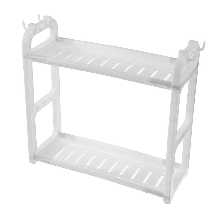 Multi-functional Dtorage Rack Creative Kitchen Dtorage Rack Kitchen Utensils Rack with Guardrail Image 8