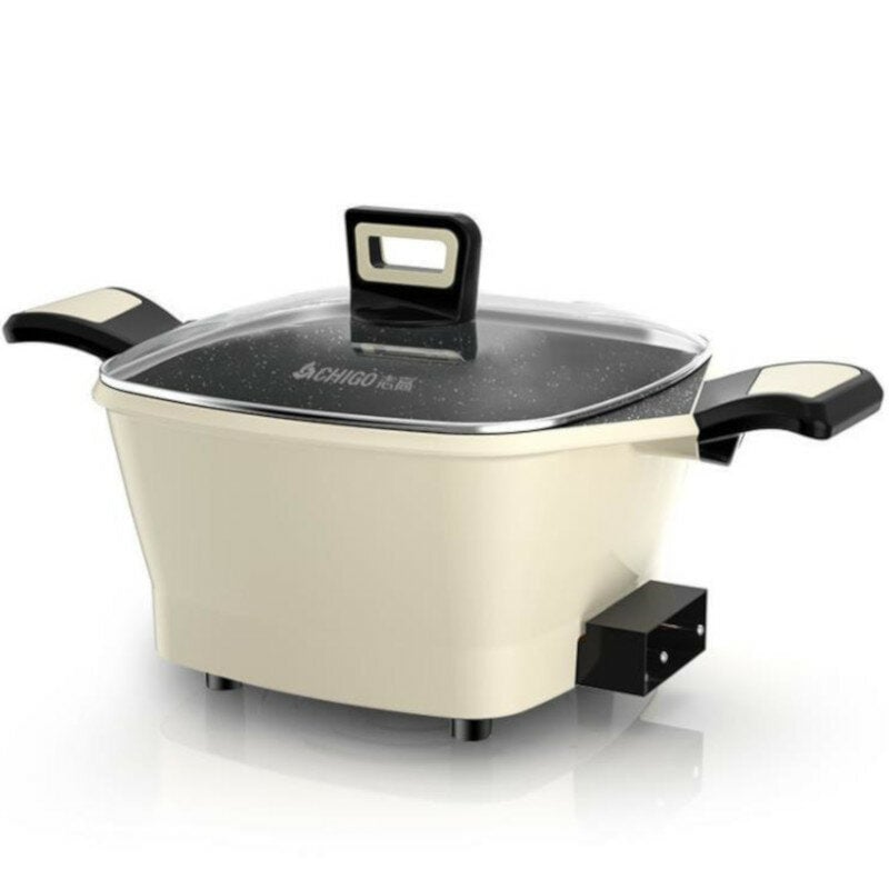 Multi-functional Electric Hot Pot 800W Non-Stick Pot Heating Pan Soup Pot Image 2