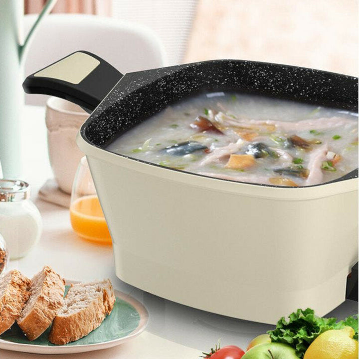 Multi-functional Electric Hot Pot 800W Non-Stick Pot Heating Pan Soup Pot Image 3