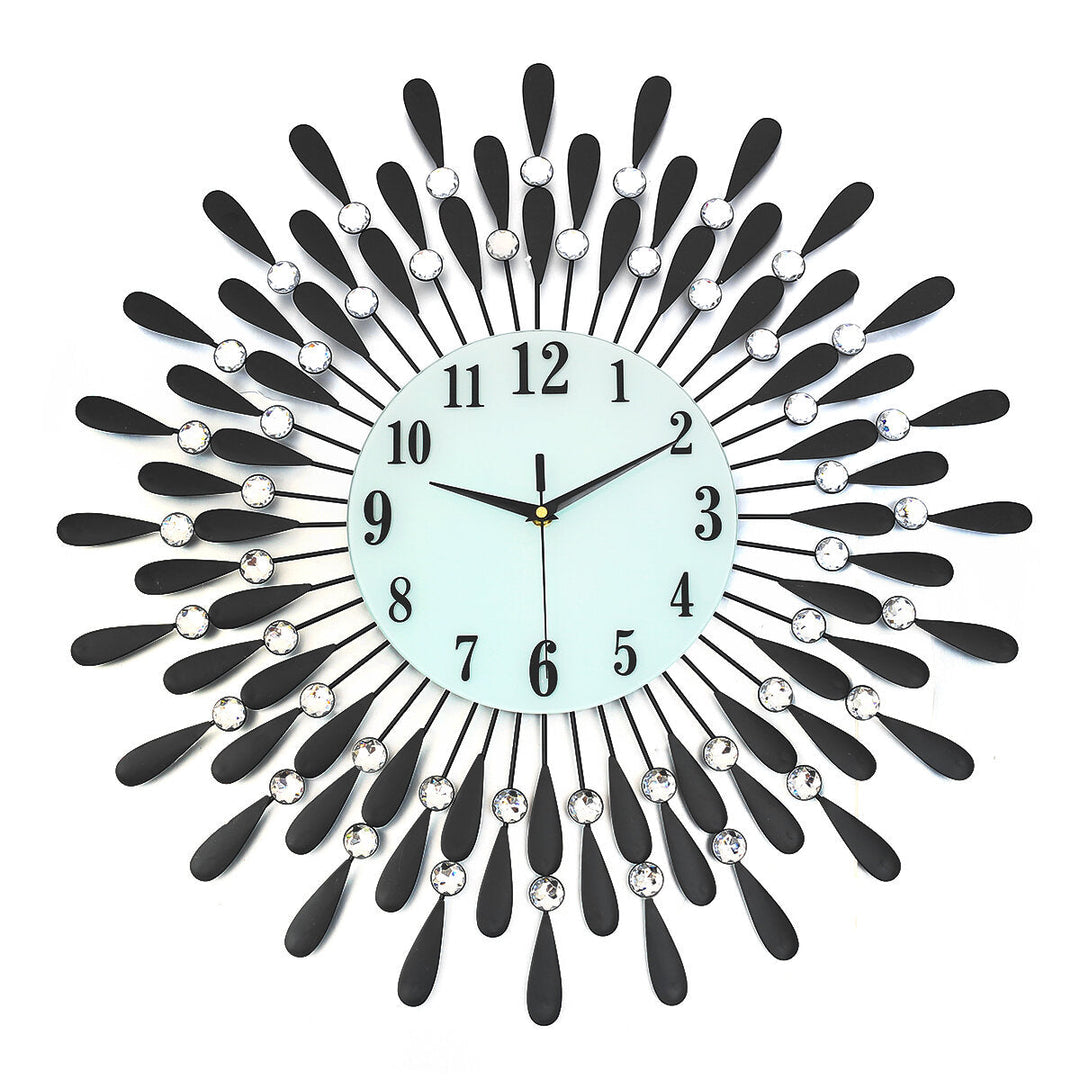 Nordic Minimalist Wall Clock Modern Atmospheric Quartz Clock for Living Room Decoration Image 7