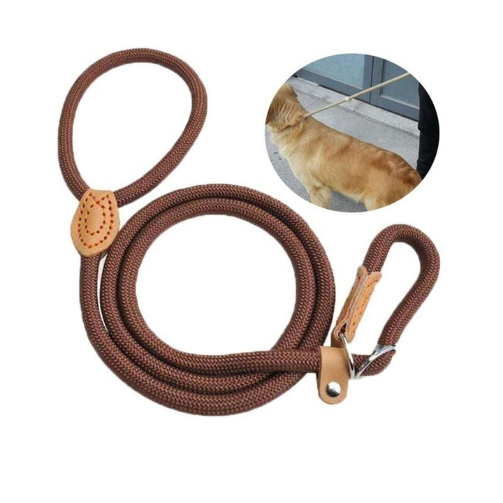 Nylon Pet Lead Adjustable Dog Harness Rope Belt Image 1