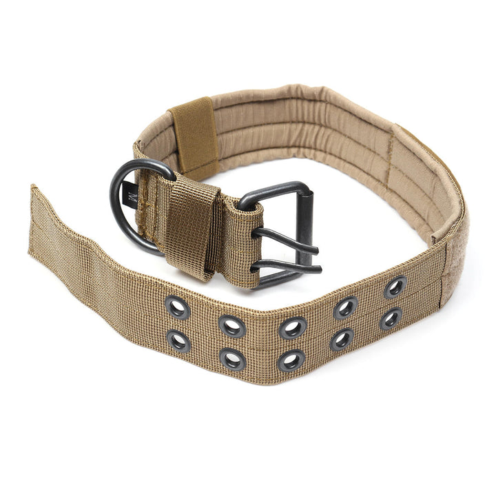 Nylon Tactical Dog Collar Military Adjustable Training Dog Collar with Metal D Ring Buckle M Size Image 6