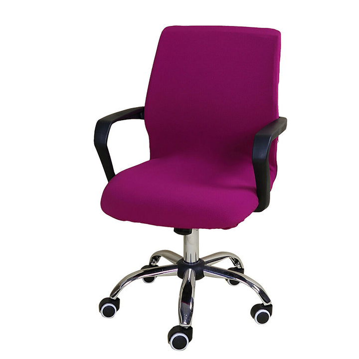 Office Chair Cover Elastic Computer Rotating Chair Protector Stretch Armchair Seat Slipcover Home Office Furniture Image 6