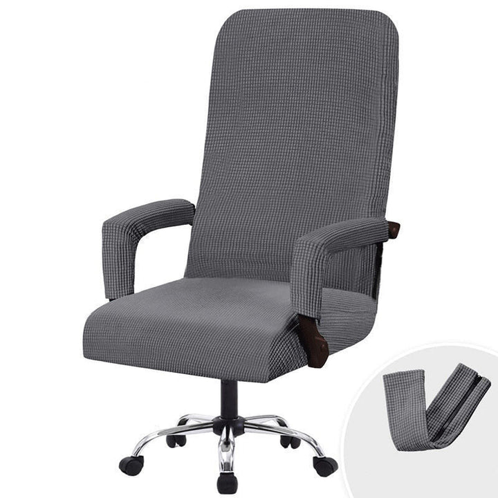 Office Chair Cover Modern Anti-dirty Rotating Chair Seat Case Removable Thickened With Armrest Covers Image 4