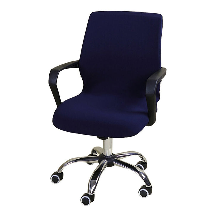 Office Chair Cover Elastic Computer Rotating Chair Protector Stretch Armchair Seat Slipcover Home Office Furniture Image 1