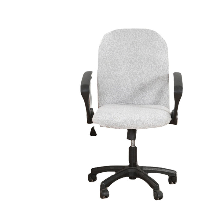 Office Chair Cover Elastic Dining Chair Protector Stretch Computer Rotating Armchair Seat Slipcover Home Office Image 5