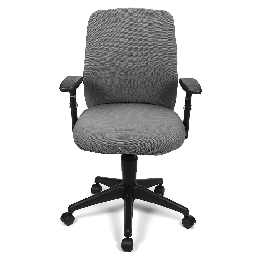 Office Chair Cover Elastic Computer Rotating Chair Protector Stretch Armchair Seat Slipcover Home Office Furniture Image 9