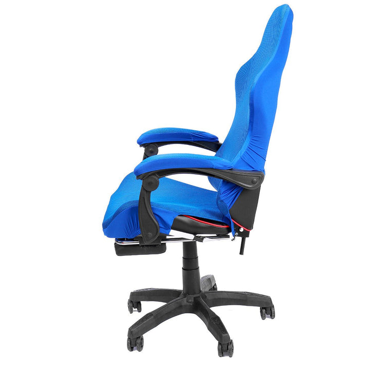 Office Swivel Computer Gaming Chair Cover Washable Stretch Armchair Seat Slipcover Polyester Covers for Reclining Gaming Image 3