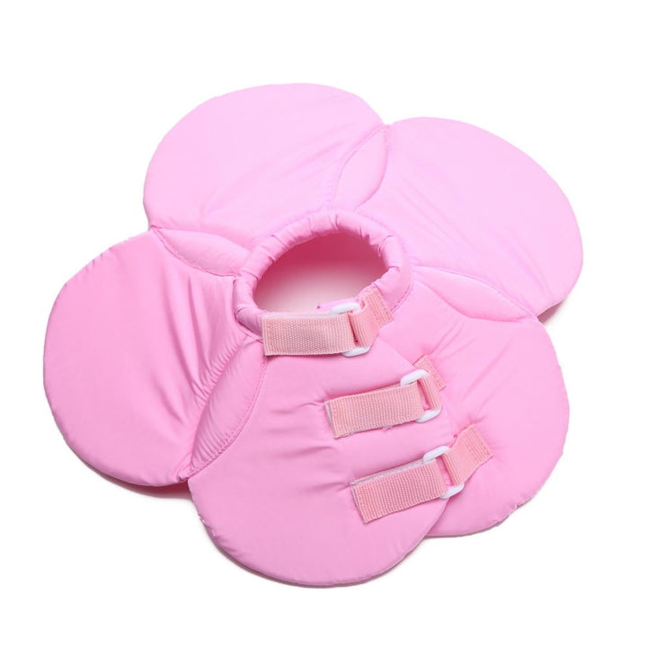 Soft Sponge Flower Shape Dog Cat Collar Pet Elizabeth Circle Wound Healing Anti-Bite Image 5