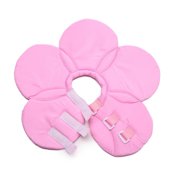 Soft Sponge Flower Shape Dog Cat Collar Pet Elizabeth Circle Wound Healing Anti-Bite Image 6