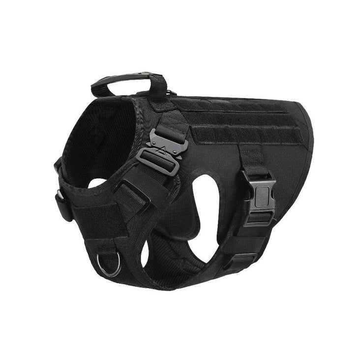 No Pull Harness For Large Dogs Military Tactical Dog Harness Vest German Shepherd Doberman Labrador Service Dog Training Image 1