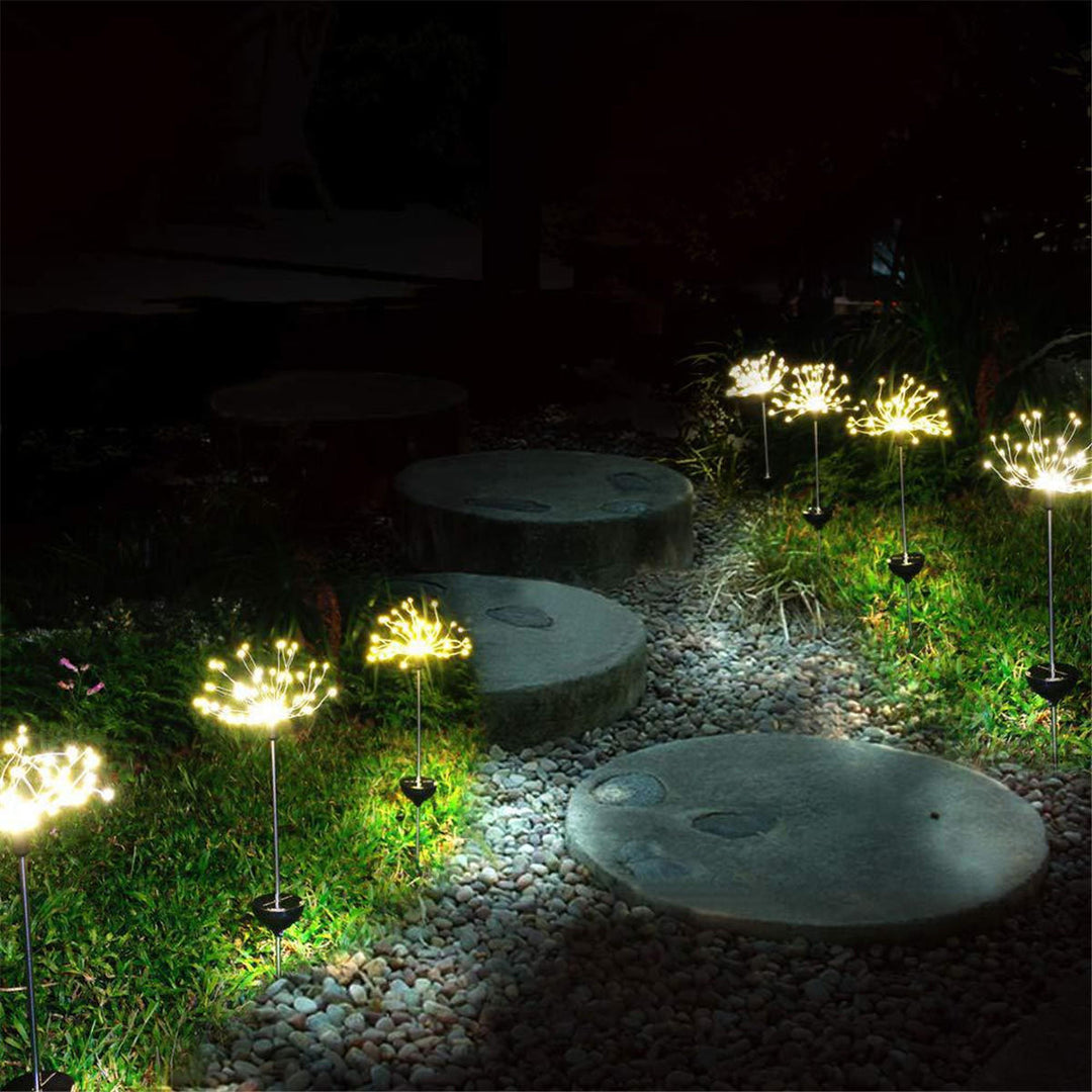 Outdoor 3V DIY Lawn Lamp 90/120/150 LED Solar Light Yard Garden Landscape Decor Image 1