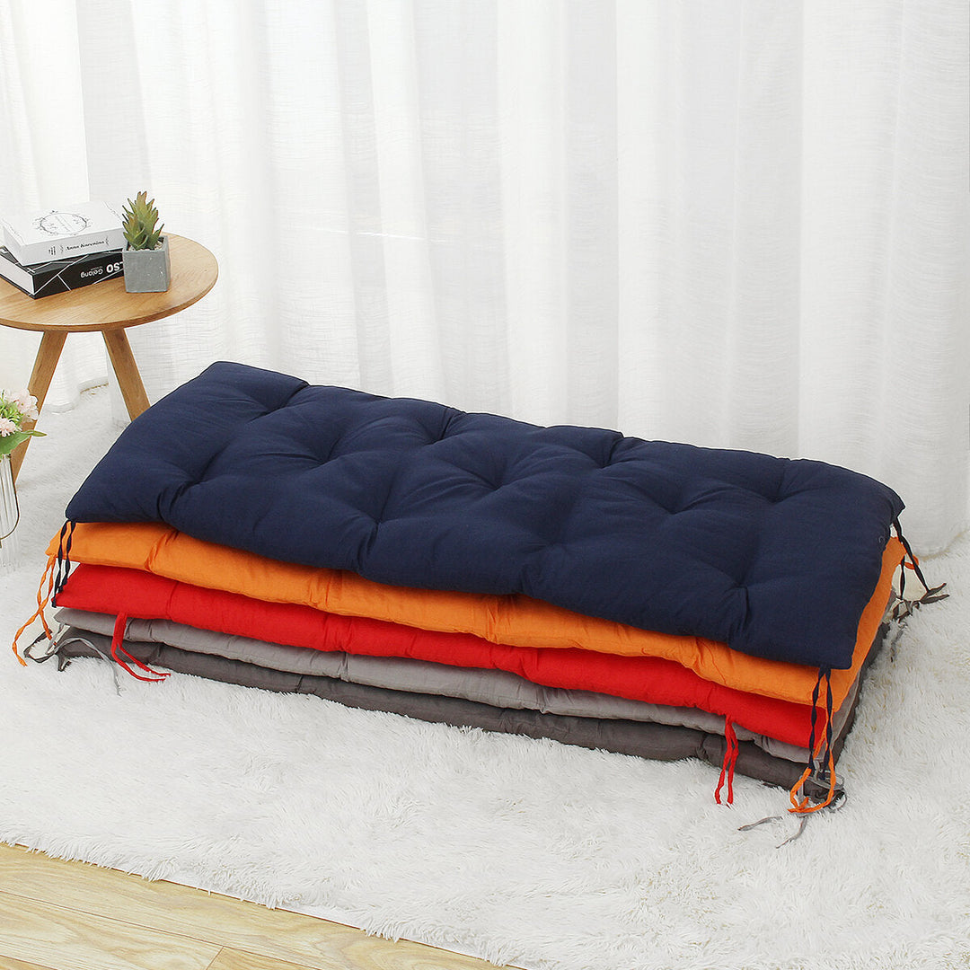 Outdoor Bench Cushion Non-Slip Chaise Cushion Overstuffed Chair Pad 120x50X8CM Image 7