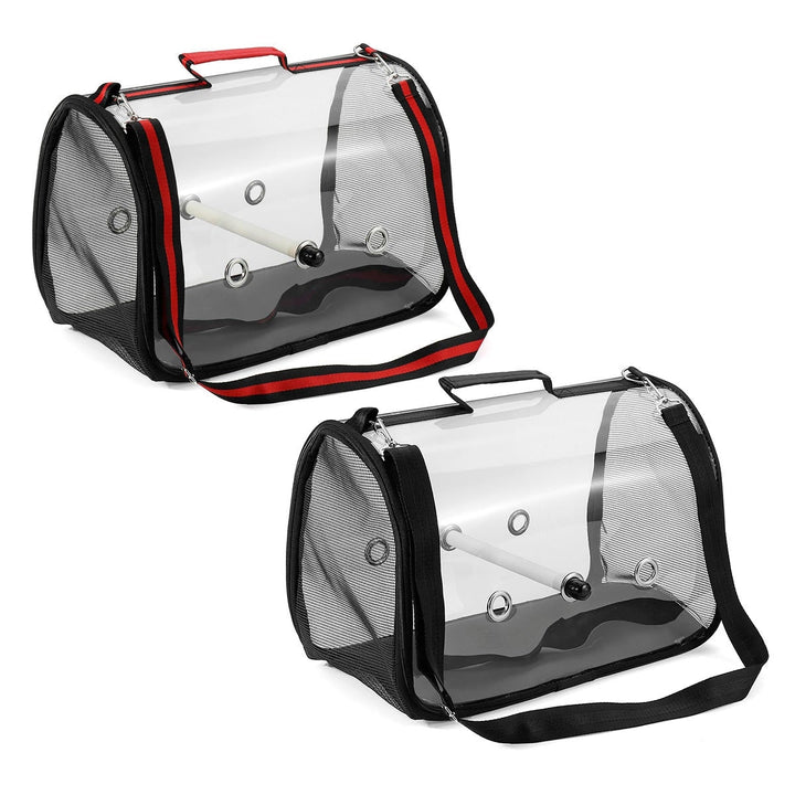 Outdoor Bird Shoulder Bags Portable Parrot Carry Cage Pet Breathable Space Pet Carrier Bag Image 3