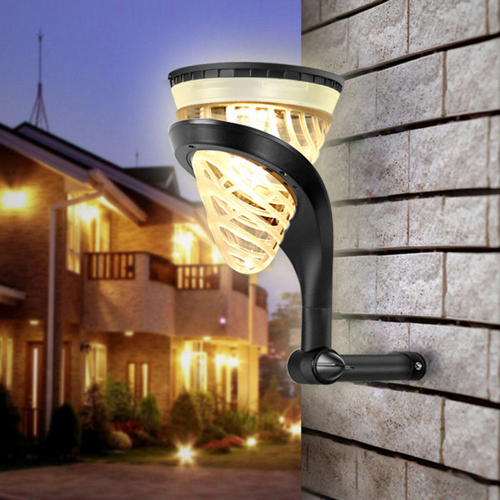 Mutifunction LED Solar PoweredOutdoor Wall Light Waterproof Colorful Garden Lawn Ground Path Lamp Hanging Decotation Image 2