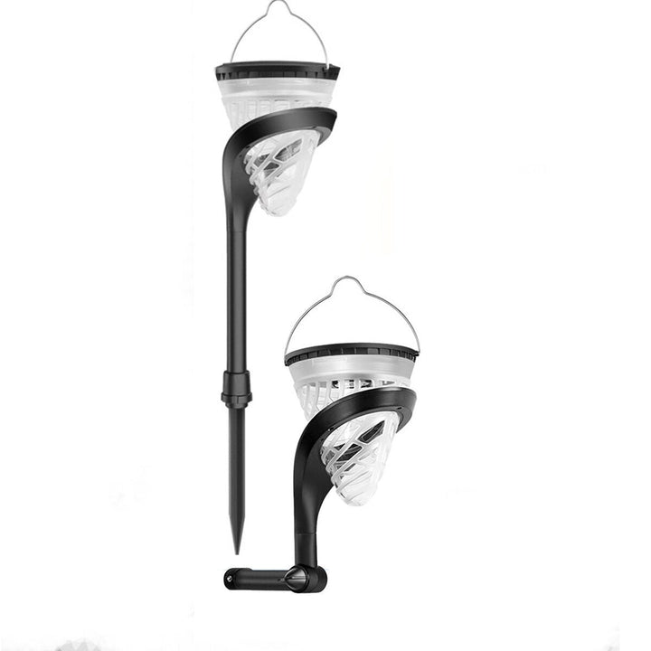 Mutifunction LED Solar PoweredOutdoor Wall Light Waterproof Colorful Garden Lawn Ground Path Lamp Hanging Decotation Image 12