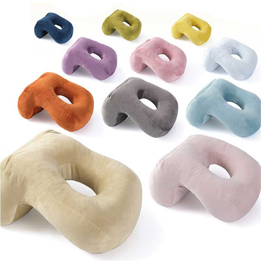 Nap Pillow Memory Foam Pillow Soft Breathable Supporter Seat Cushion Headrest Travel Neck Pillow Home Office Sleeping Image 1