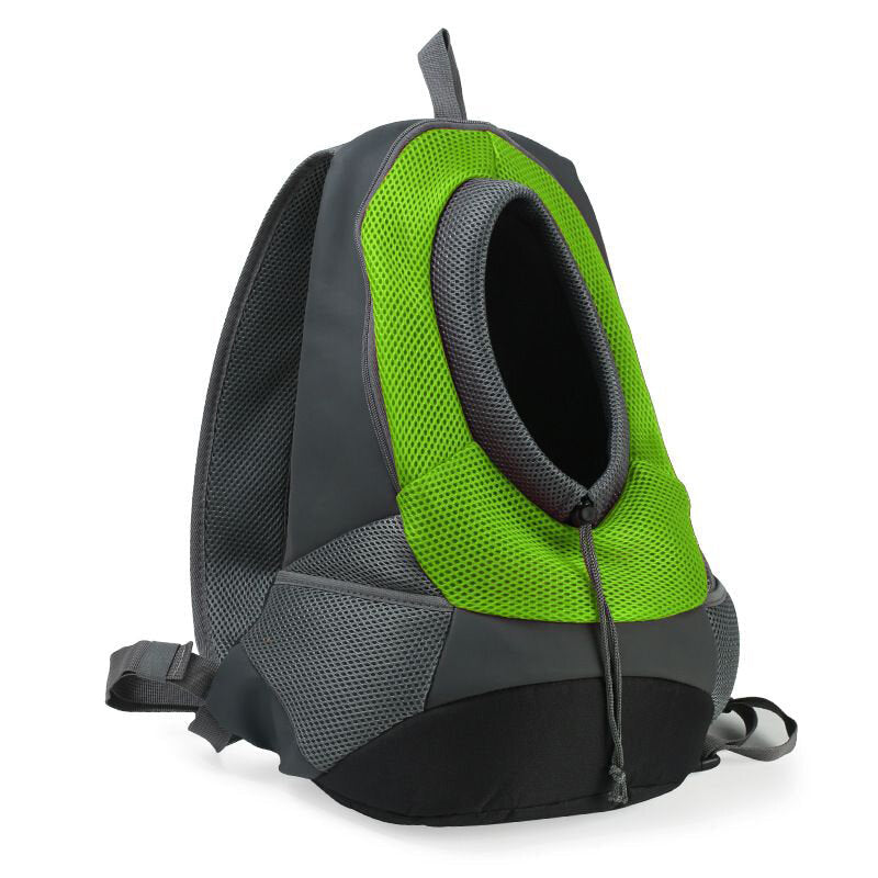 Oxford Cloth Breathable Mesh Pet Backpack Dog Portable Travel Out Backpack Carrier Image 5