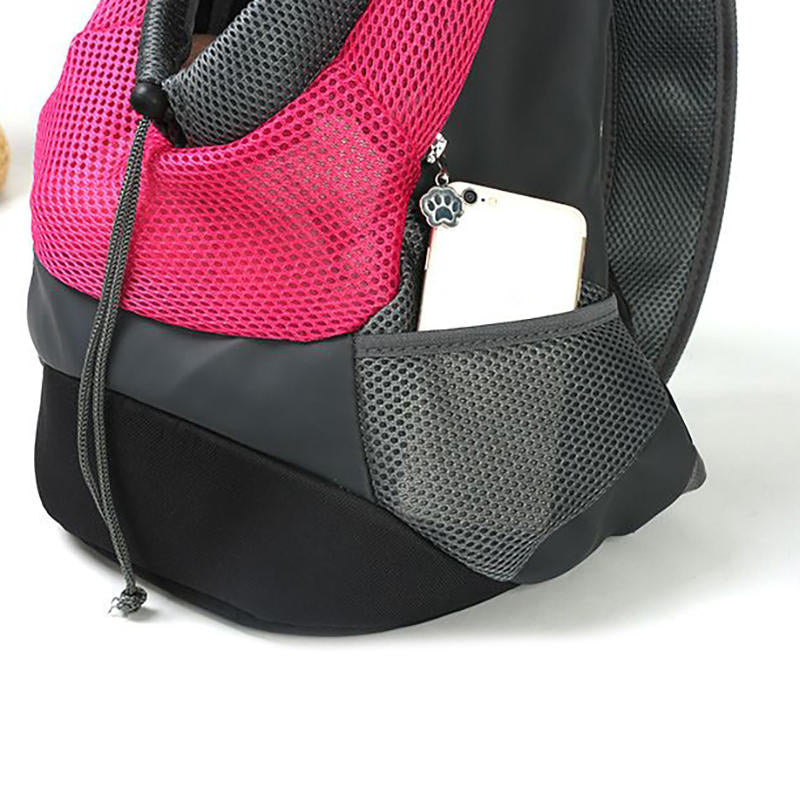 Oxford Cloth Breathable Mesh Pet Backpack Dog Portable Travel Out Backpack Carrier Image 10