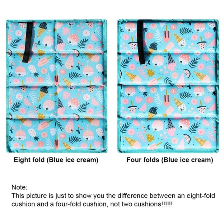 Oxford Picnic Camping Mat Beach Moisture-Proof Foldable Cushion Hiking Portable Small Mats Anti-Slip Waterproof Pad Image 2