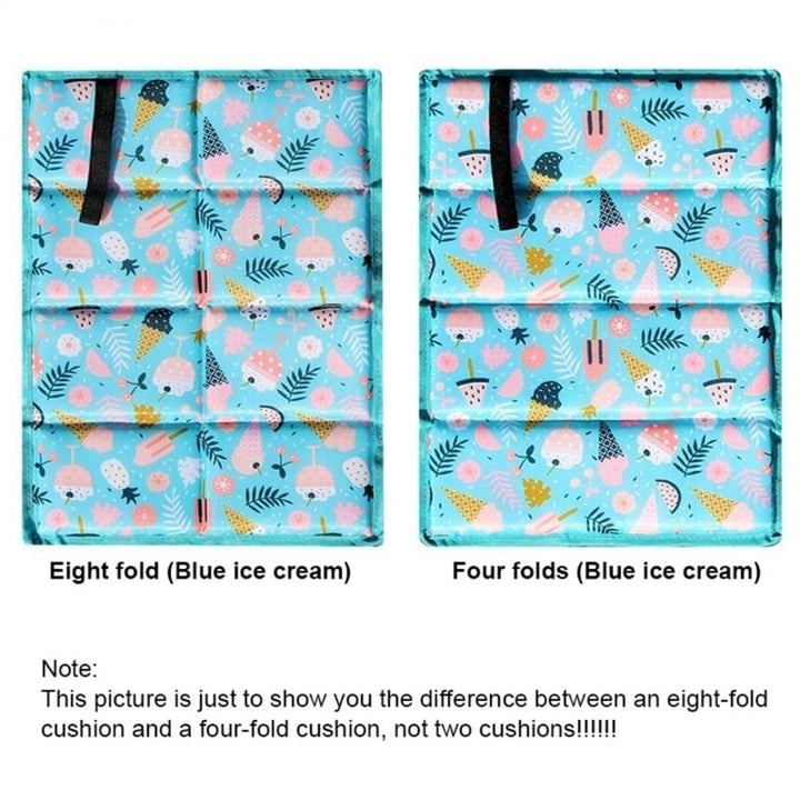 Oxford Picnic Camping Mat Beach Moisture-Proof Foldable Cushion Hiking Portable Small Mats Anti-Slip Waterproof Pad Image 1