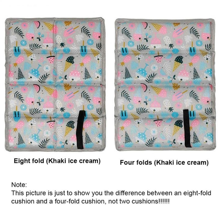 Oxford Picnic Camping Mat Beach Moisture-Proof Foldable Cushion Hiking Portable Small Mats Anti-Slip Waterproof Pad Image 3