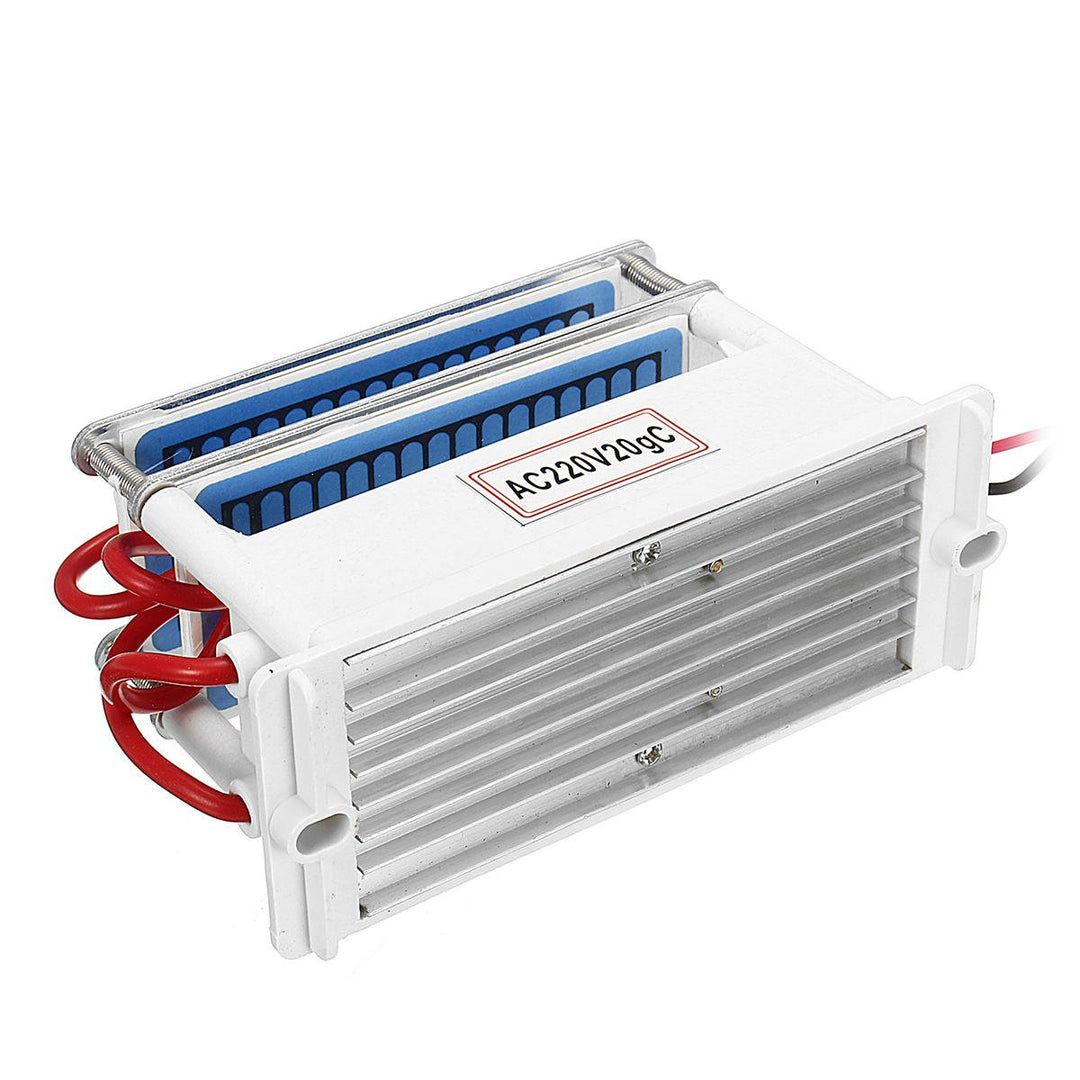 Ozone Generator 220V 20G/H Double Ceramic Plate Ozonizer Water Disinfection Treatment Air Purifier Image 5