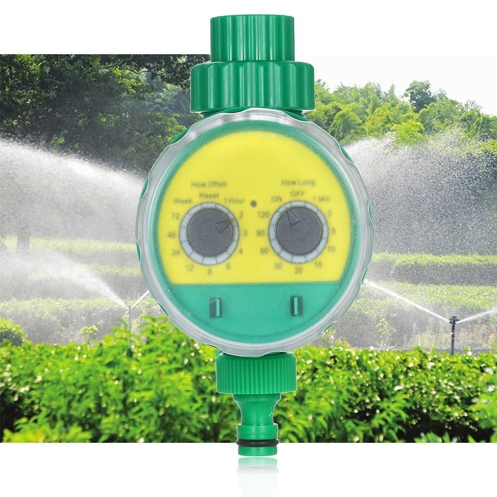 Outdoor Timed Irrigation Controller Automatic Sprinkler Programmable Valve Hose Water Timer Faucet Watering Image 5