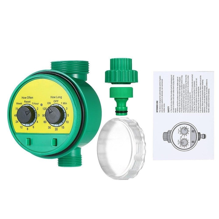 Outdoor Timed Irrigation Controller Automatic Sprinkler Programmable Valve Hose Water Timer Faucet Watering Image 12