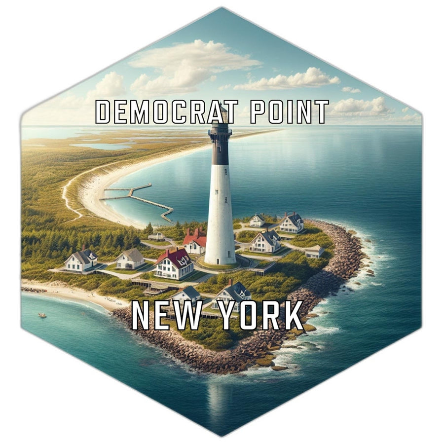 Democrat Point York Travel Destination Souvenir Vinyl Decal Sticker Image 1