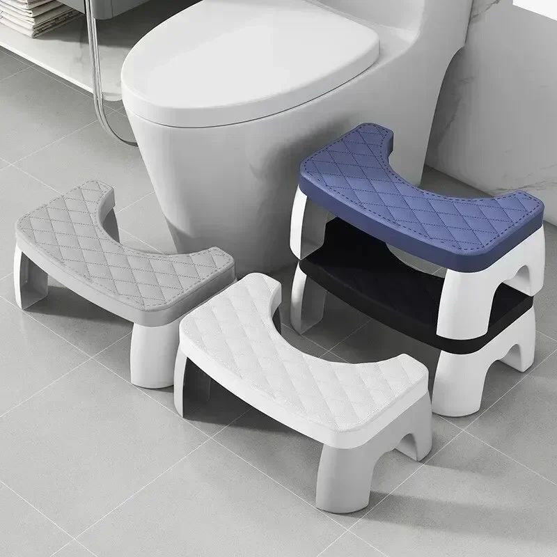 Portable Non-Slip Toilet Squat Stool Removable Bathroom Accessory for Adults Image 2