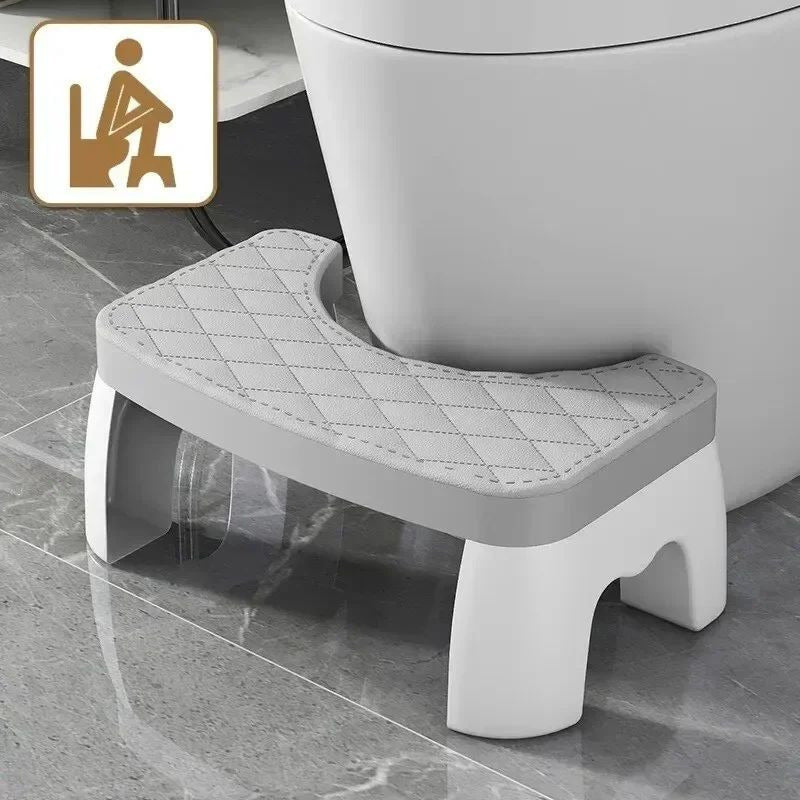 Portable Non-Slip Toilet Squat Stool Removable Bathroom Accessory for Adults Image 5