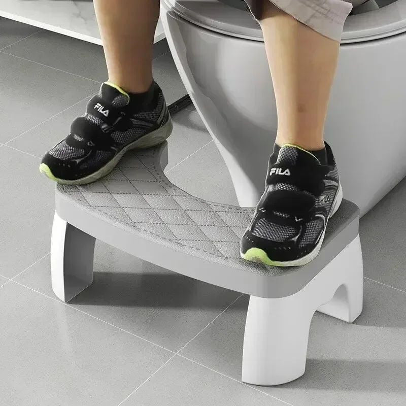 Portable Non-Slip Toilet Squat Stool Removable Bathroom Accessory for Adults Image 1