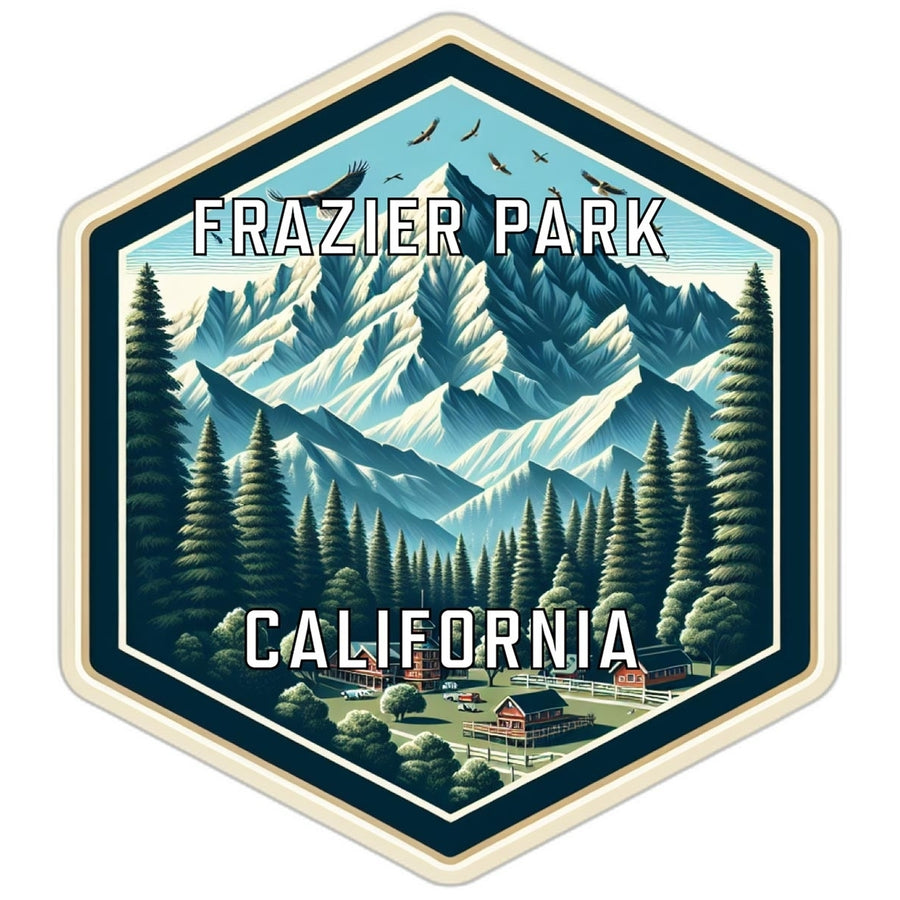 Frazier Park California Travel Destination Souvenir Vinyl Decal Sticker Image 1