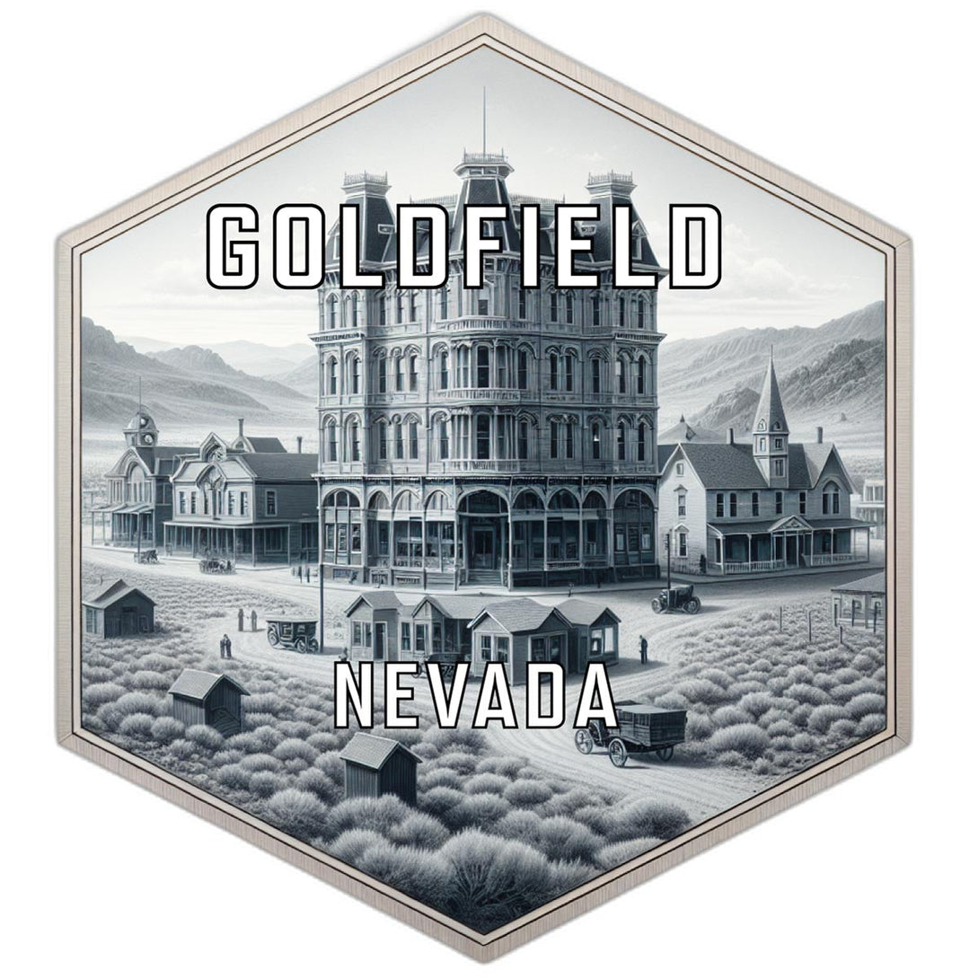 Goldfield Nevada Travel Destination Souvenir Vinyl Decal Sticker Image 1