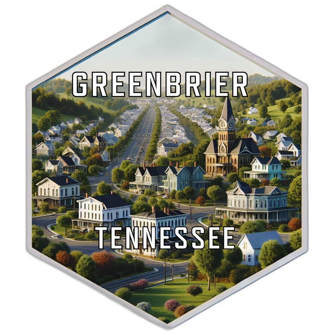 Greenbrier Tennessee Travel Destination Souvenir Vinyl Decal Sticker Image 1