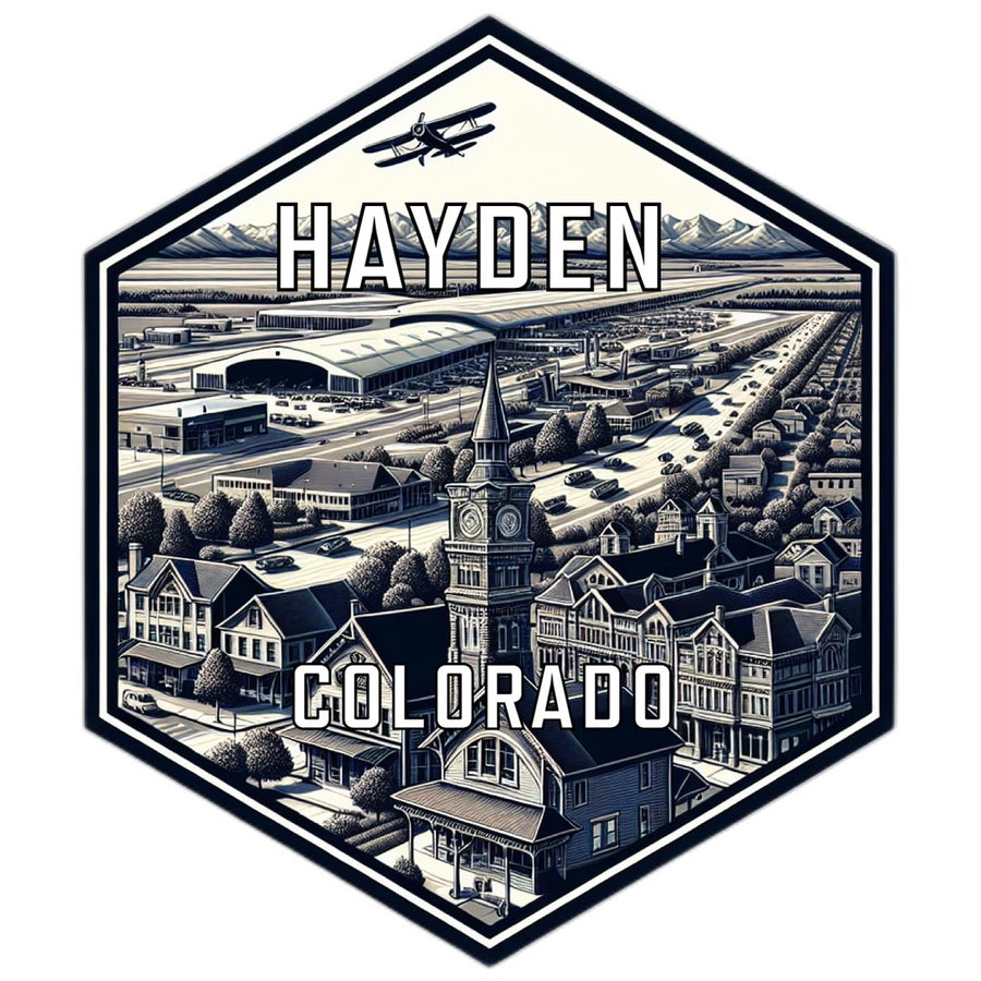 Hayden Colorado Travel Destination Souvenir Vinyl Decal Sticker Image 1