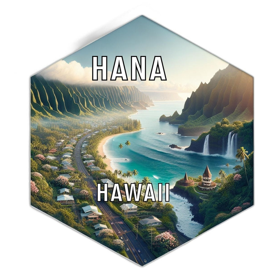 Hana Hawaii Travel Destination Souvenir Vinyl Decal Sticker Image 1