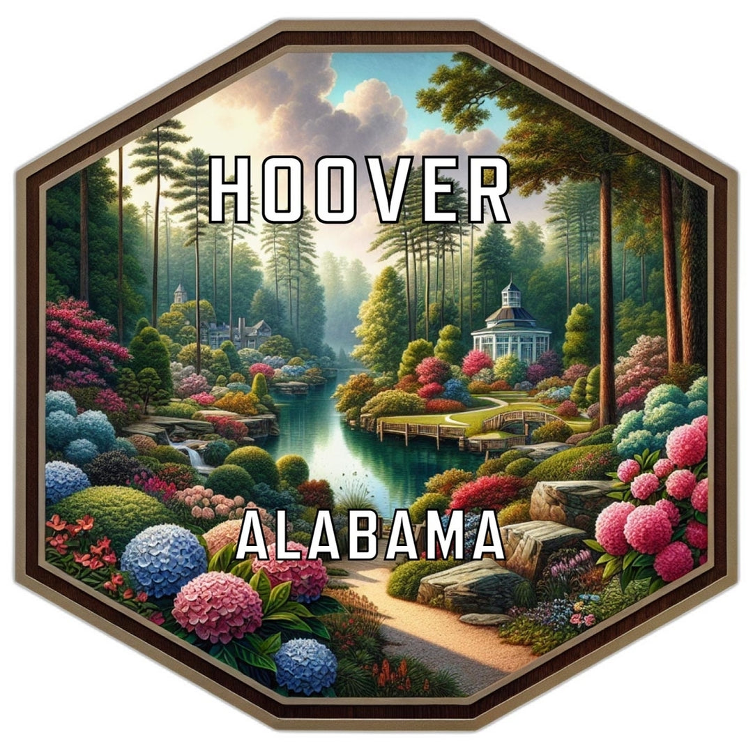 Hoover Alabama Travel Destination Souvenir Vinyl Decal Sticker Image 1