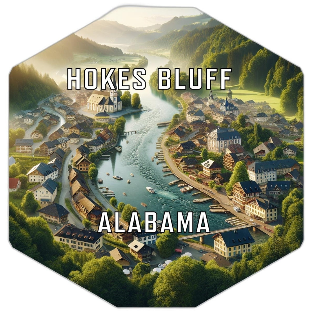 Hokes Bluff Alabama Travel Destination Souvenir Vinyl Decal Sticker Image 1