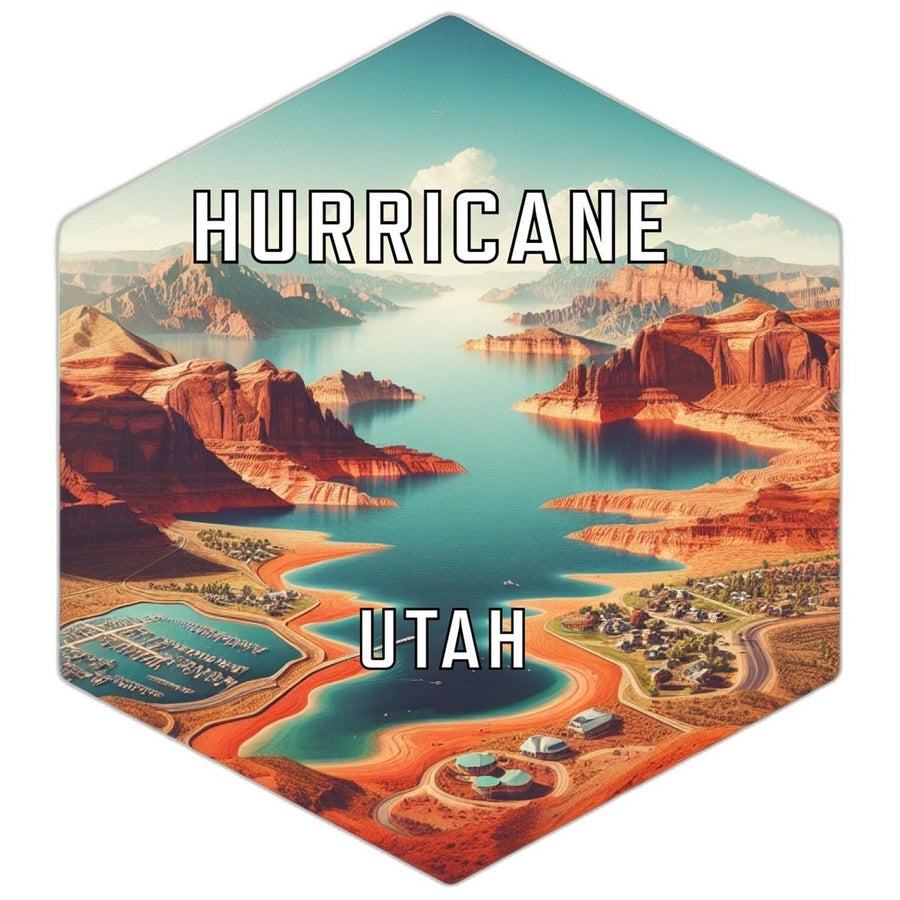 Hurricane Utah Travel Destination Souvenir Vinyl Decal Sticker Image 1