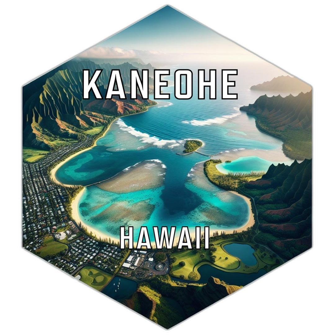 Kaneohe Hawaii Travel Destination Souvenir Vinyl Decal Sticker Image 1