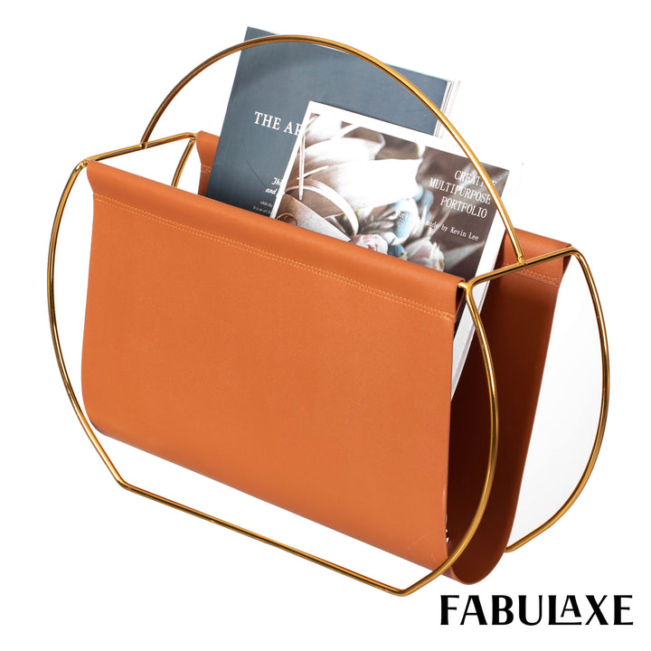 Fabulaxe 16-Inch Magazine Holder, Letter and Document Organizer for Desktop and Home Office  for Organizing Books, Image 1