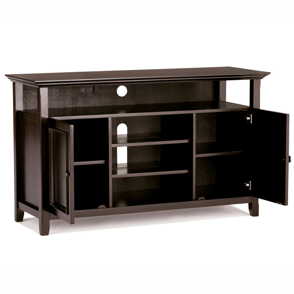 Amherst TV Media Stand for TVs up to 60 inches Solid Wood Storage Cabinet Image 12