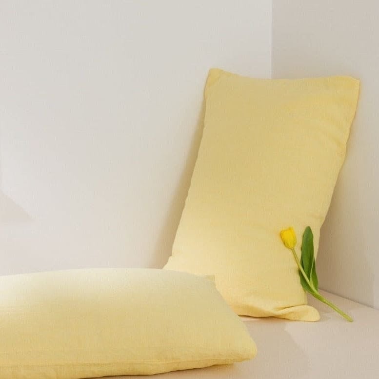 Finest European Flax Linen Pillowcase Image 1